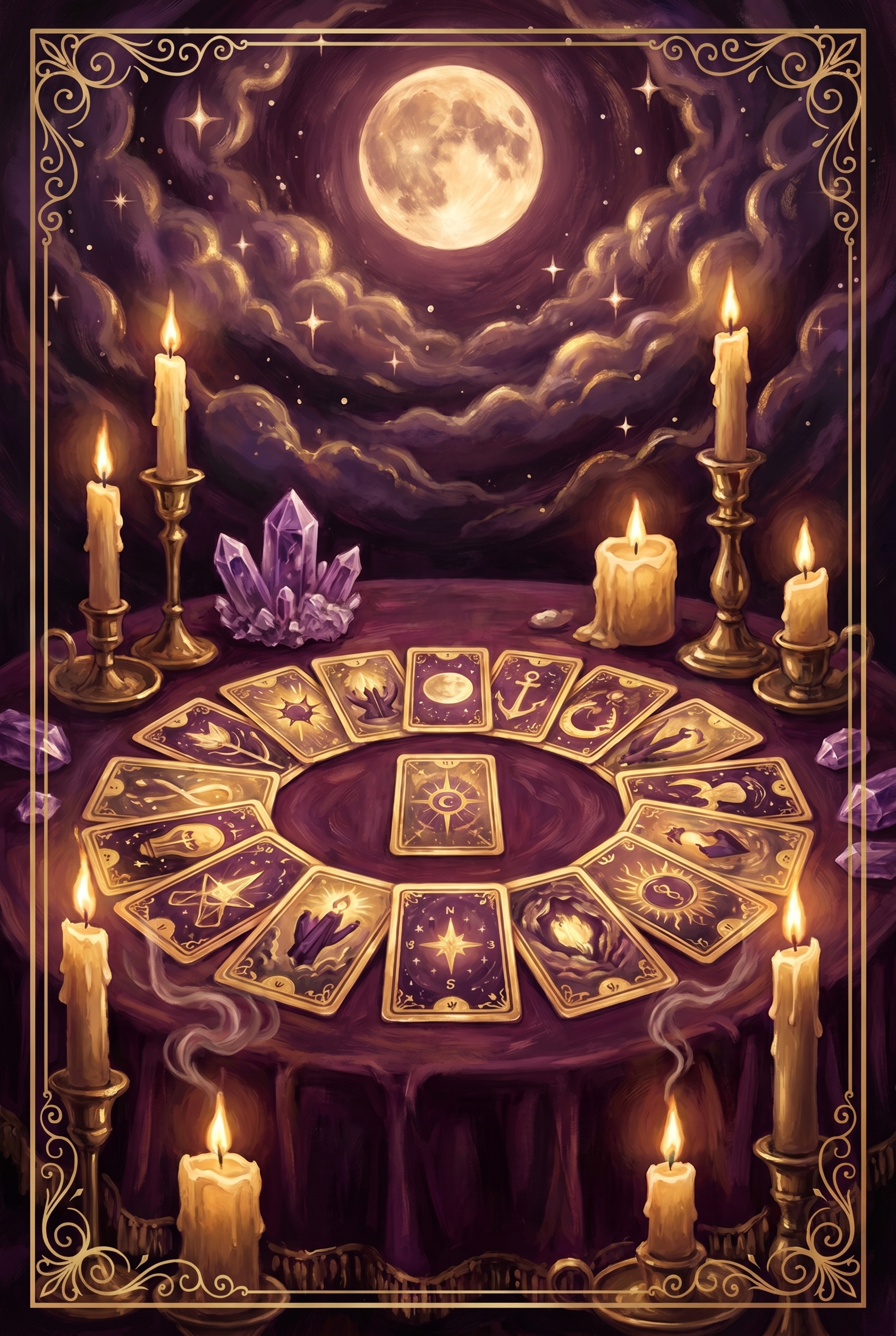 Full Reading oracle card